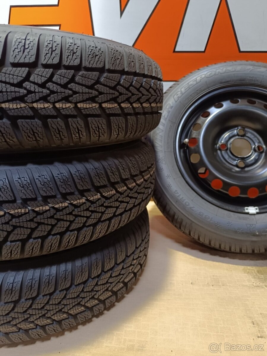 Nová zimní sada na Škoda Citigo, VW Up, 165/70r14 - 8