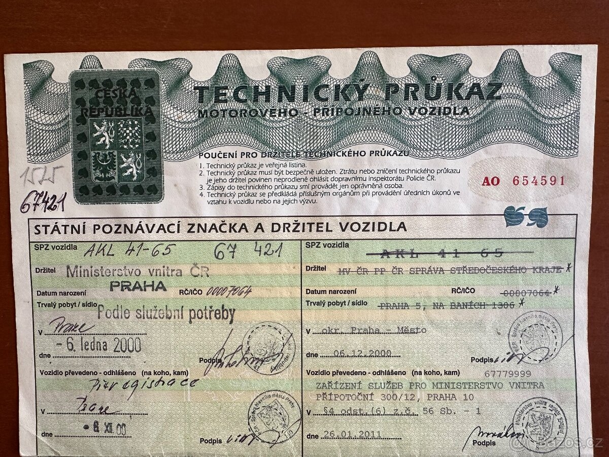 Škoda felicia originál policejní - 8