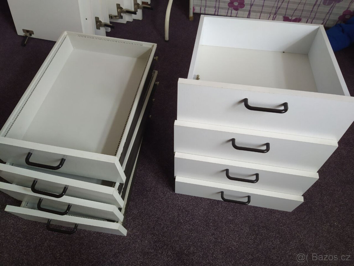 Kancelářská skříň s ostrůvkem / obývací stěna - 8