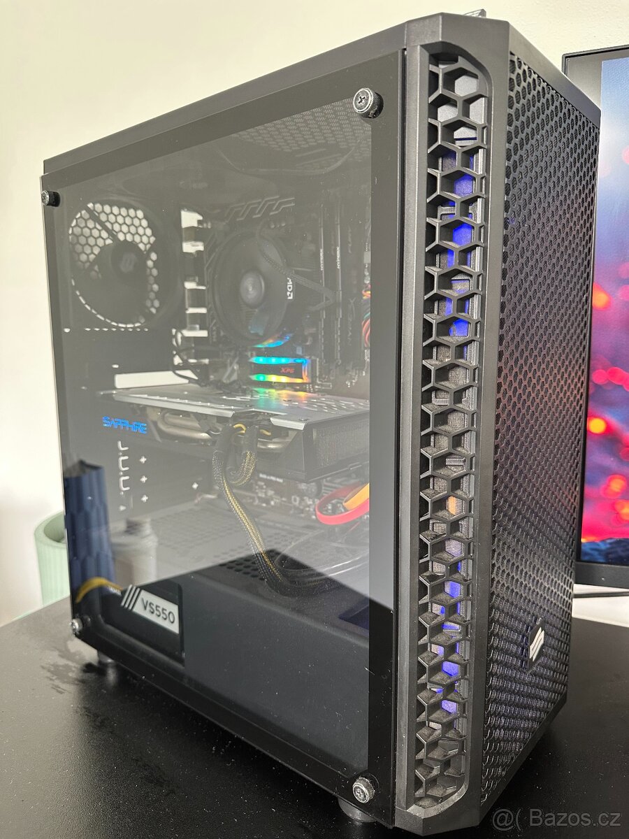 Herní PC sestava + Monitor + myš - 8