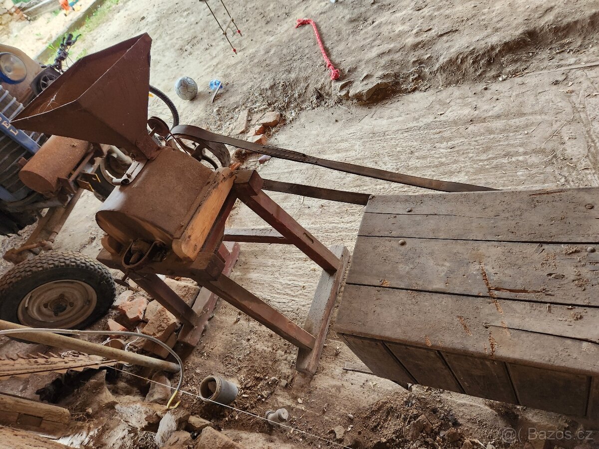 stabilní elektromotor + šroťák - 8