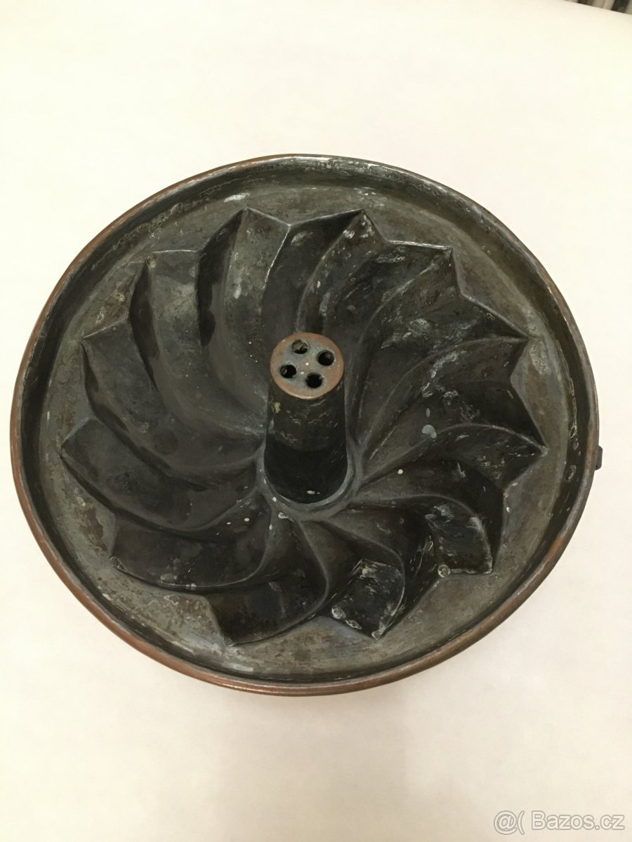 Měděné formy bábovka - 8