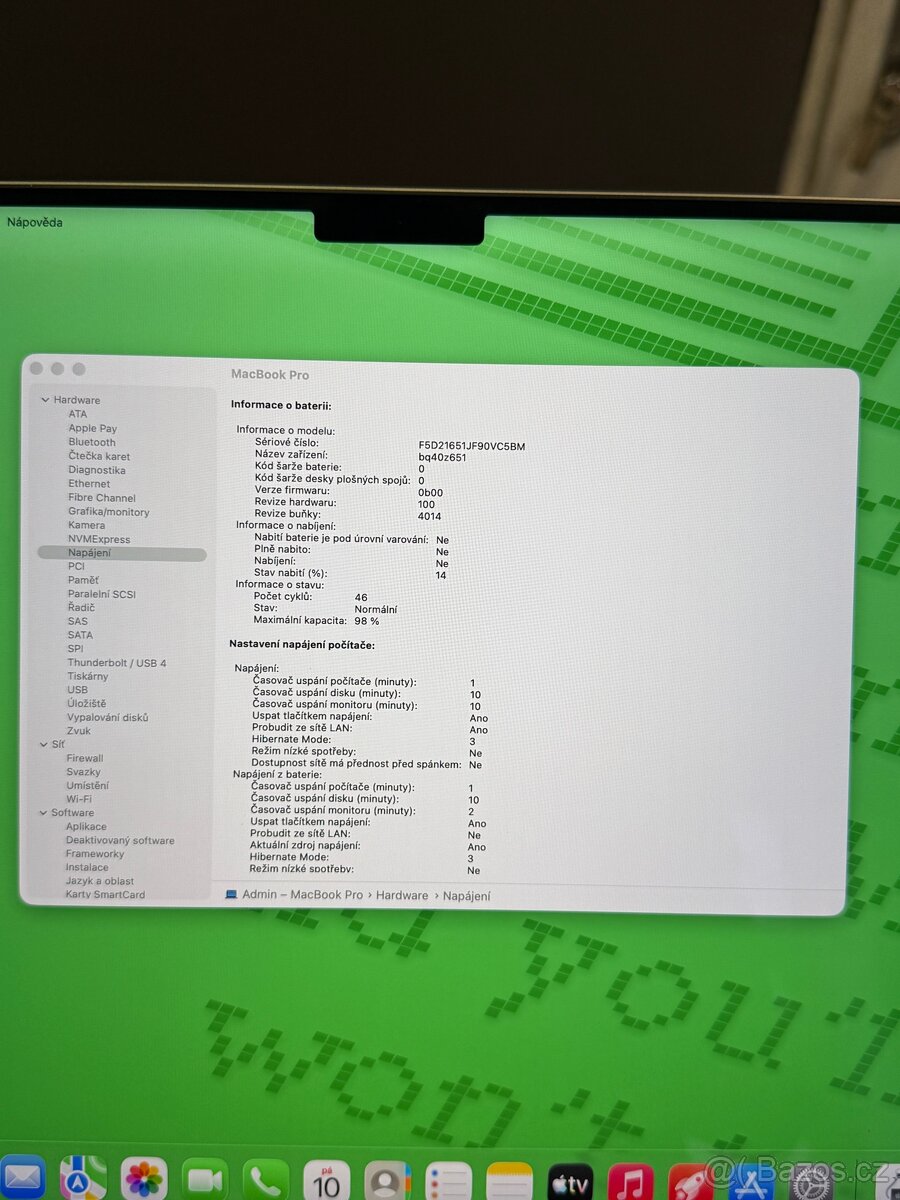 MacBook PRO 16” M1 PRO|32 GB|512 GB - 8