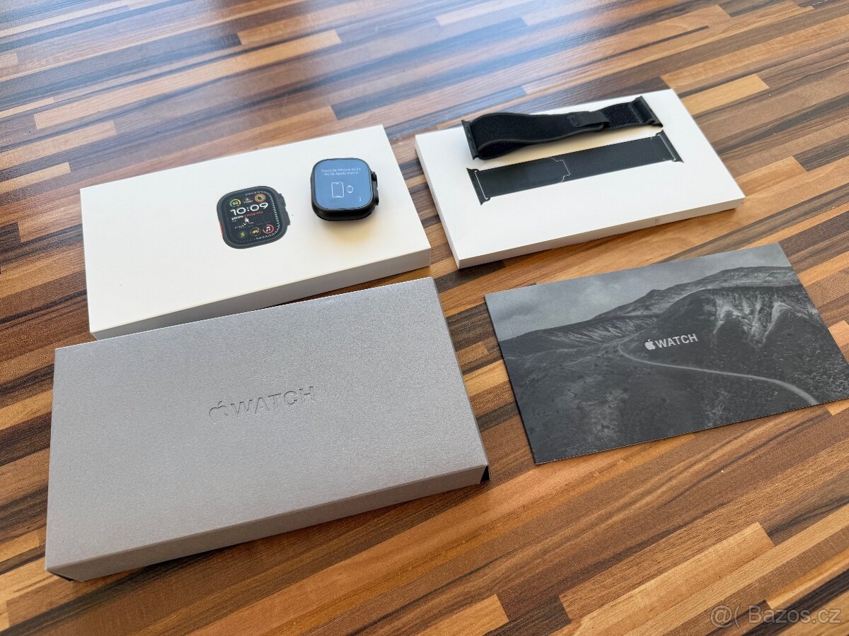 Apple Watch ULTRA čerbý titan - 8