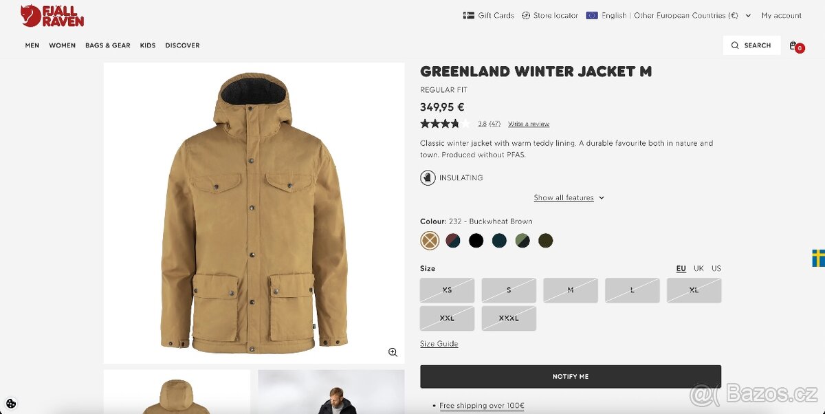 Zateplená bunda Fjallraven Greenland Winter Jacket M - 8