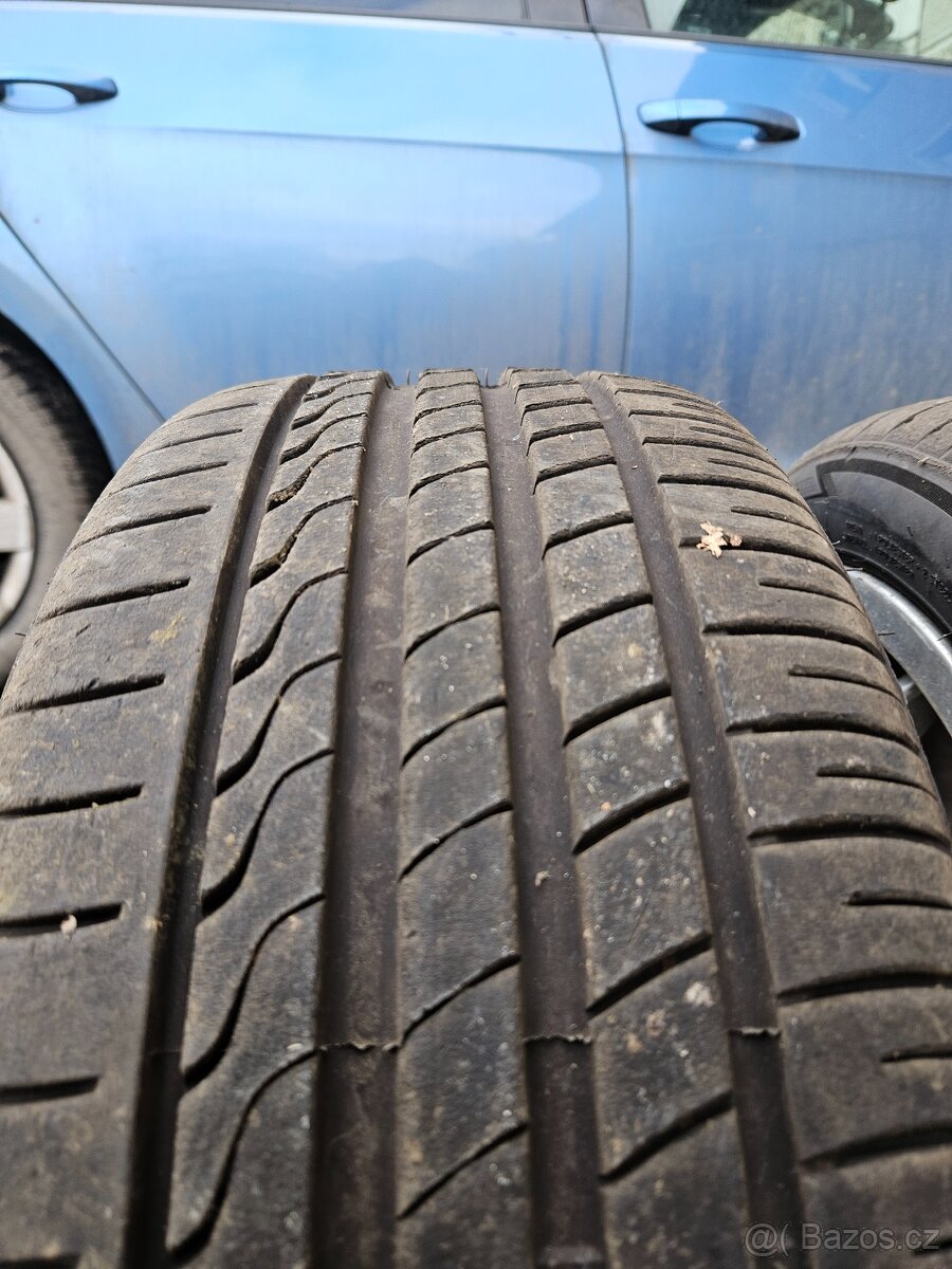 Alu kola 7J 4x100 R15 s pneu - 8