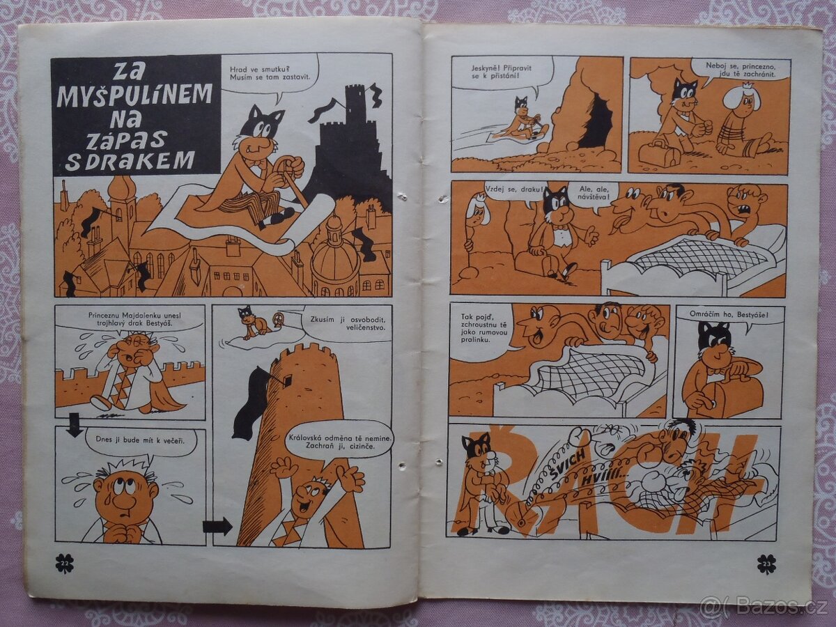 Čtyřlístek 8 Létající koberec originál - 8