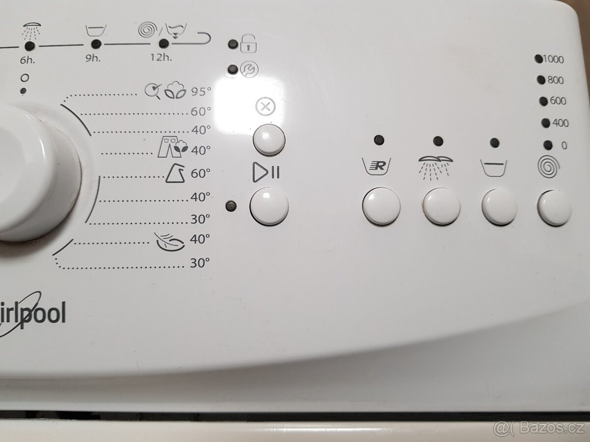 úzká 6kg A++ moderní pračka Whirlpool DOVOZ - 8