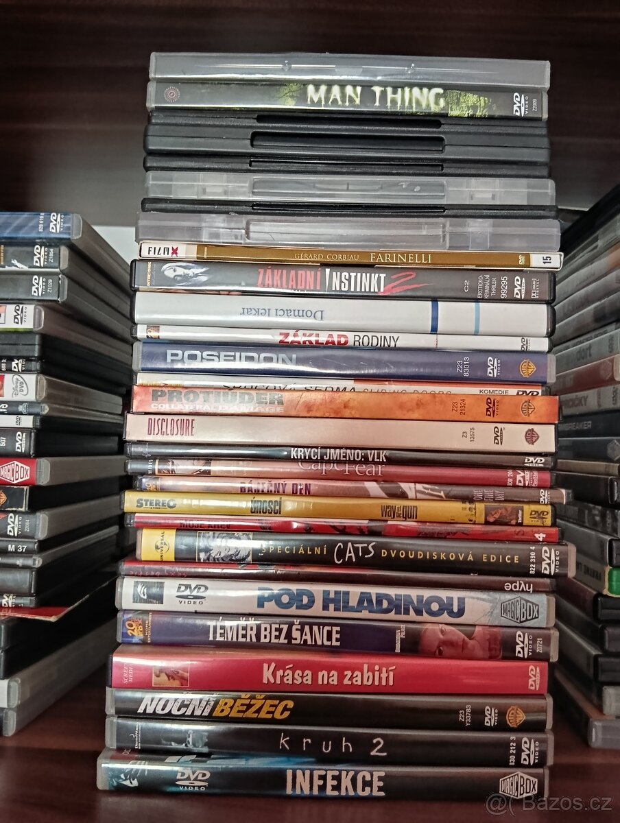 DVD rekordér+ cca 100 filmů DVD - 8
