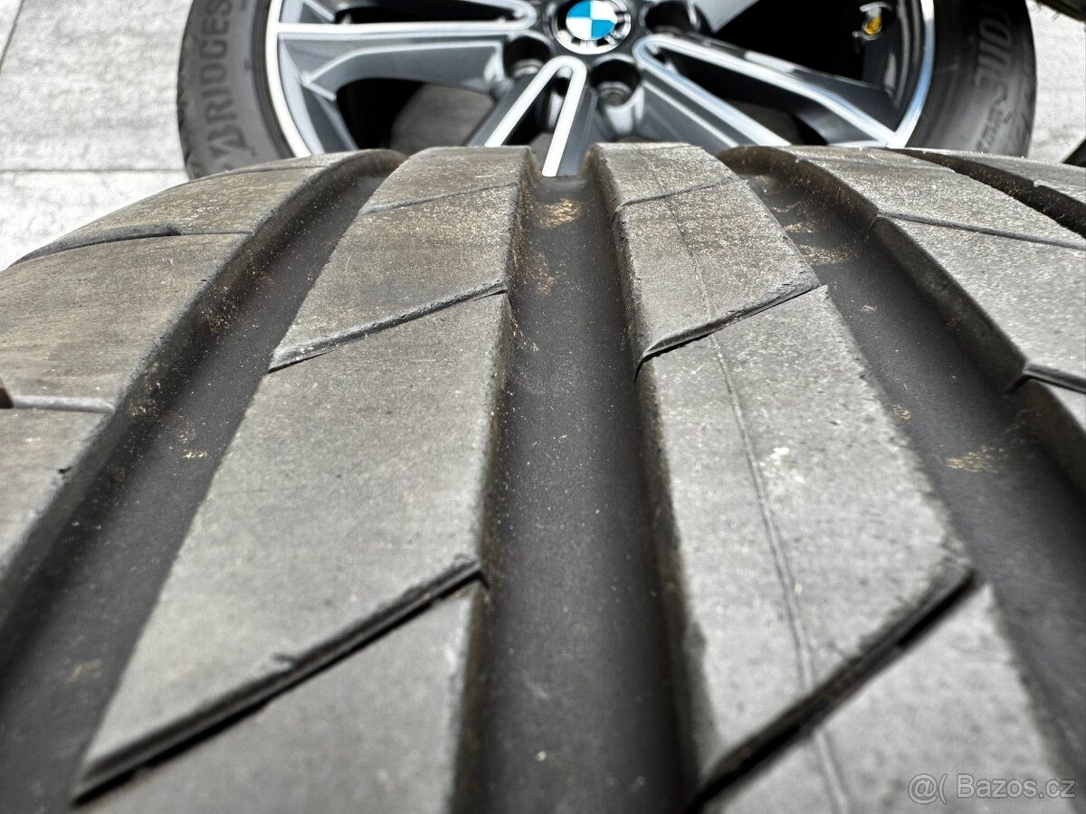 Originál alu kola Bmw 5x112 R17 styling 549 zánovn - 8