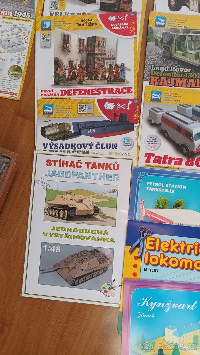 Velké množství vystřihovánek ABC - cena za vše - 8