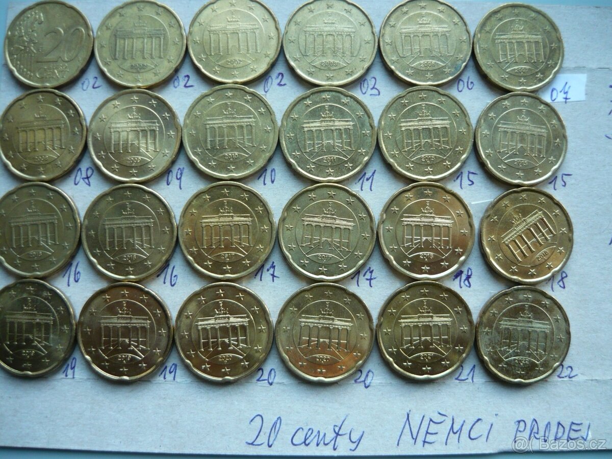 Mince Euro Centy - 8
