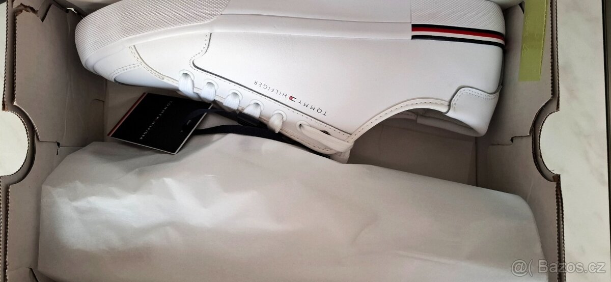 Tenisky Tommy Hilfiger orig. kůže - 8