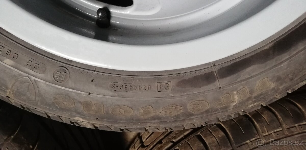 Prodám disky 4x100 R15 + pneumatiky - 8