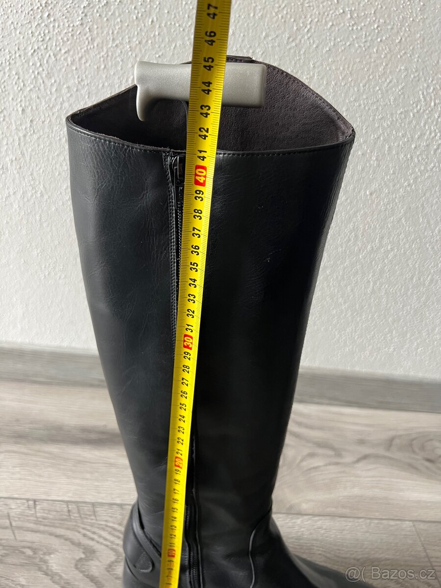 Kožené kozačky 41 - 8