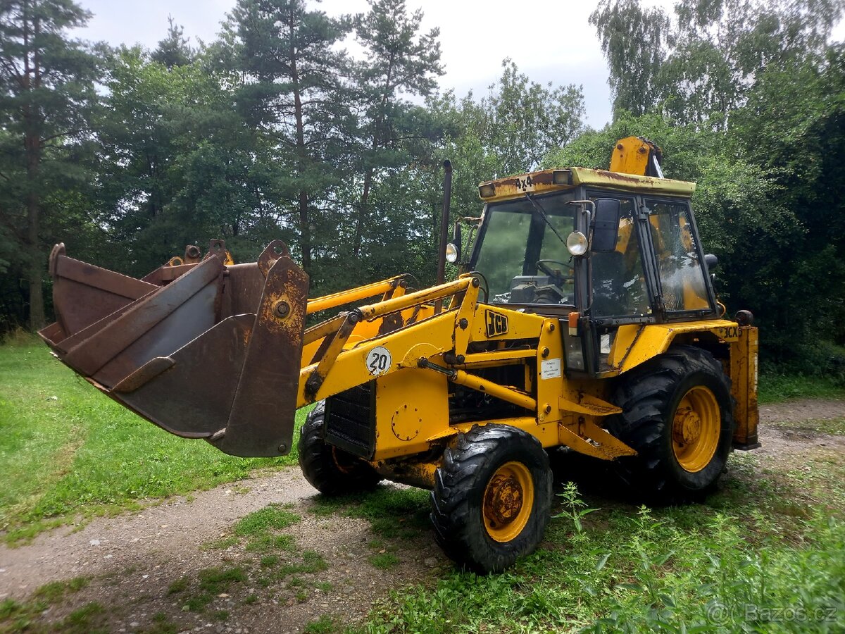 Traktorbagr JCB 3cx, klapačka, teleskop, 4x4 - 8