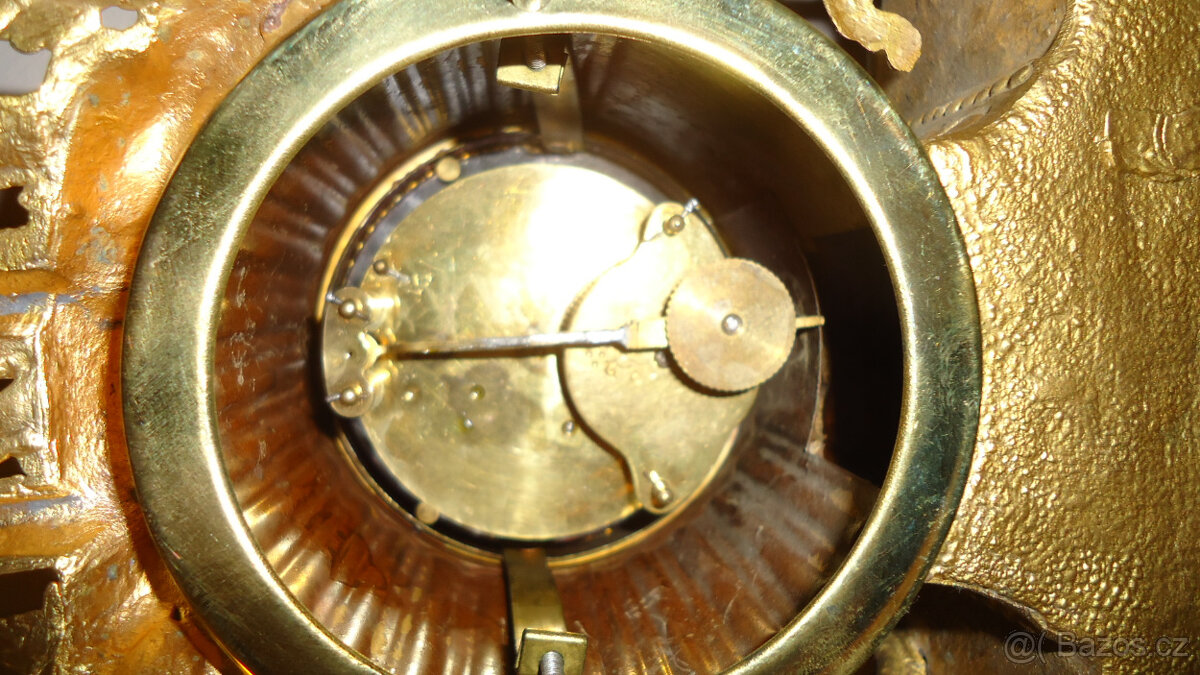 Starožitné krásné funkční hodiny. - 8