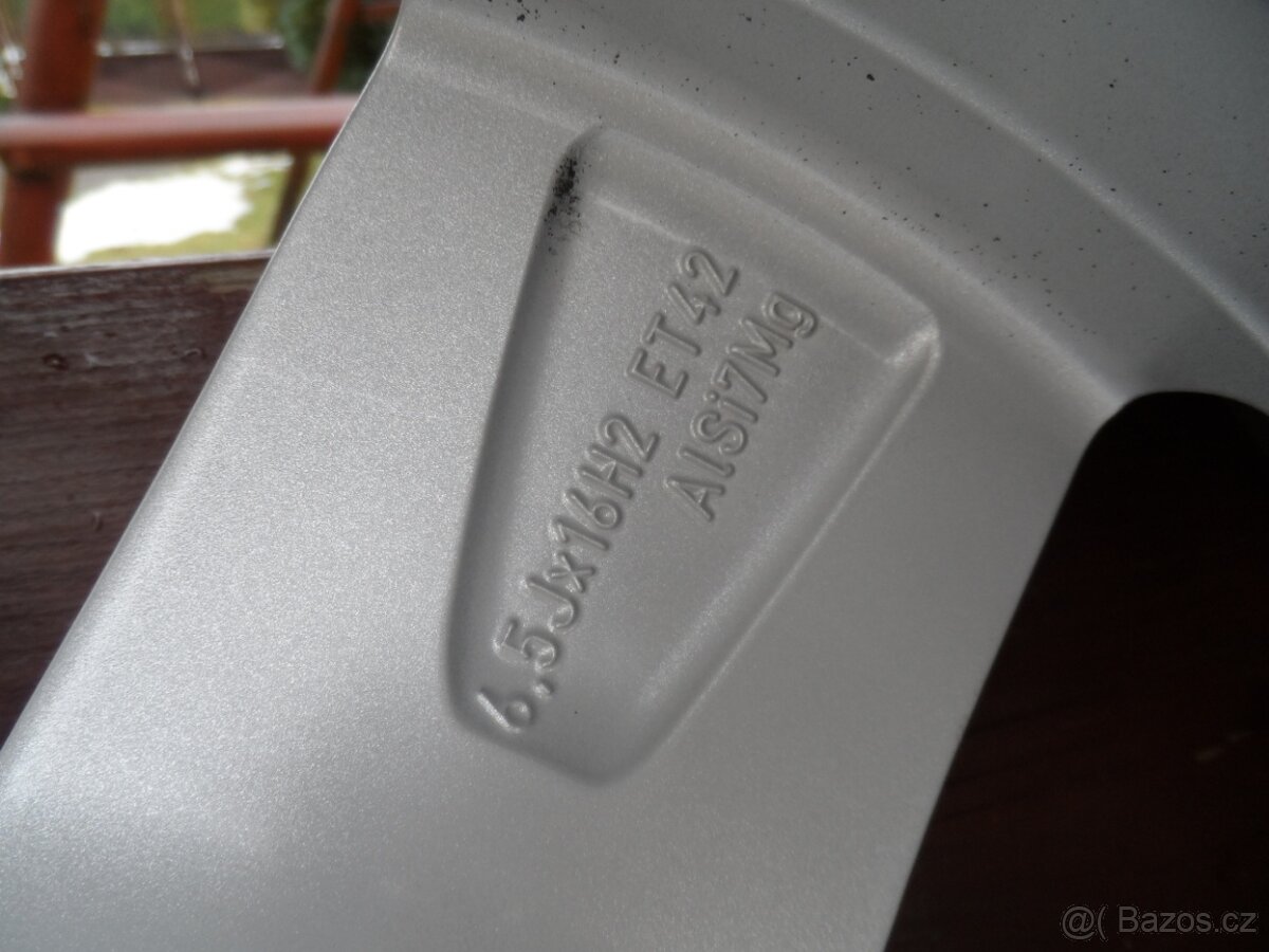 Originál Alu Kola +Zimní Pneu, 215/60/16 5X112 ET 42 - 8