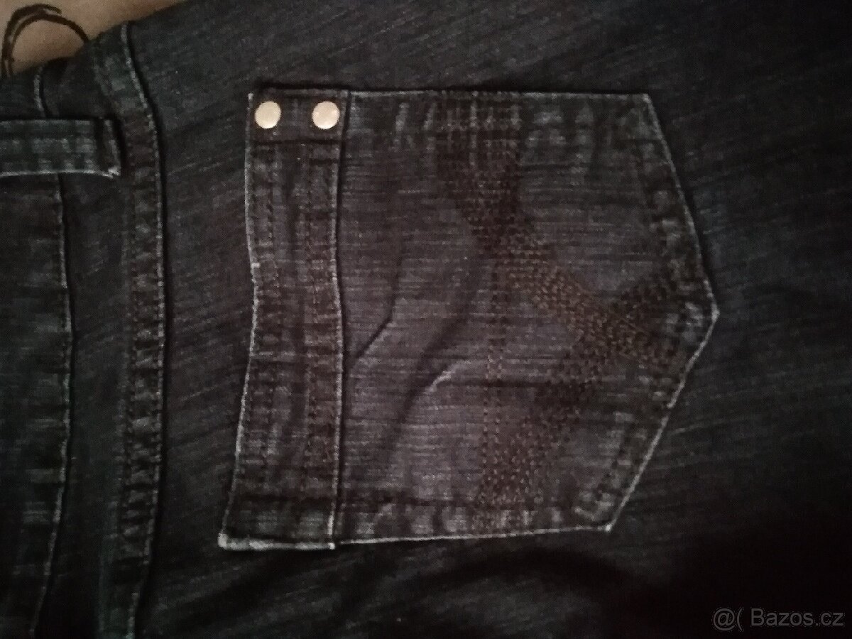 Krásné tmavé tříčtvťáky vel. M - 8