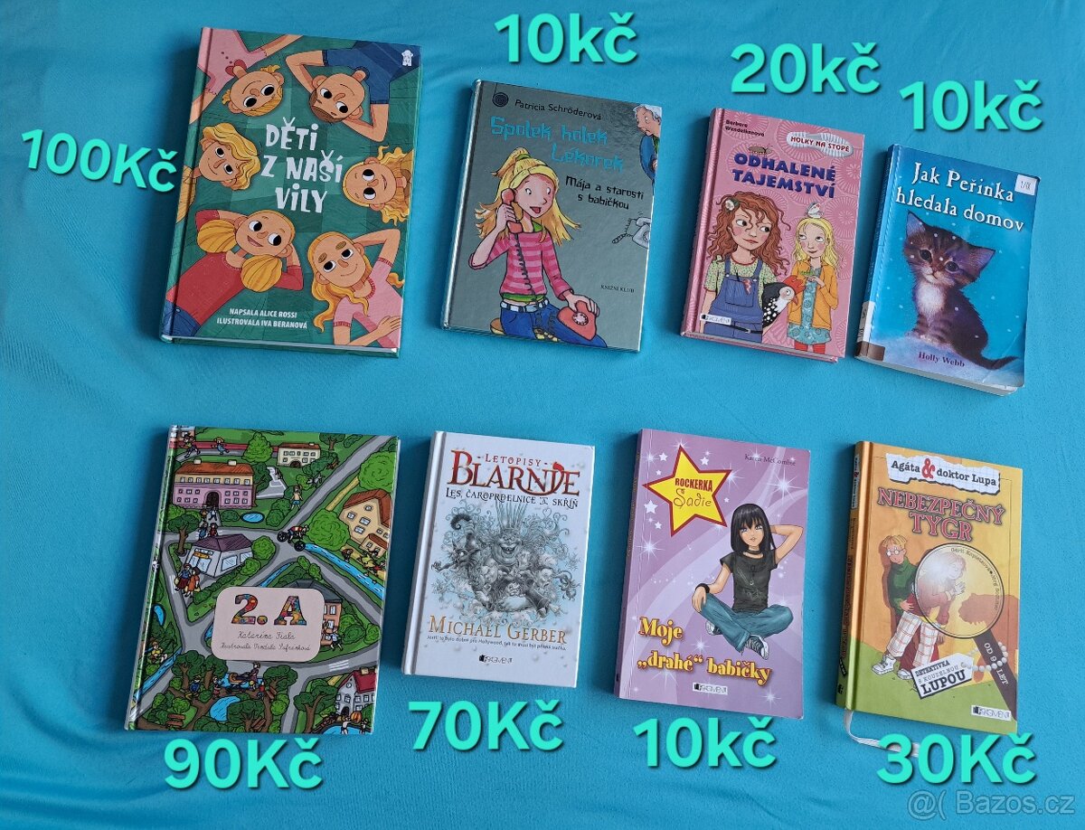 Různé knihy pro děti a mládež - 8