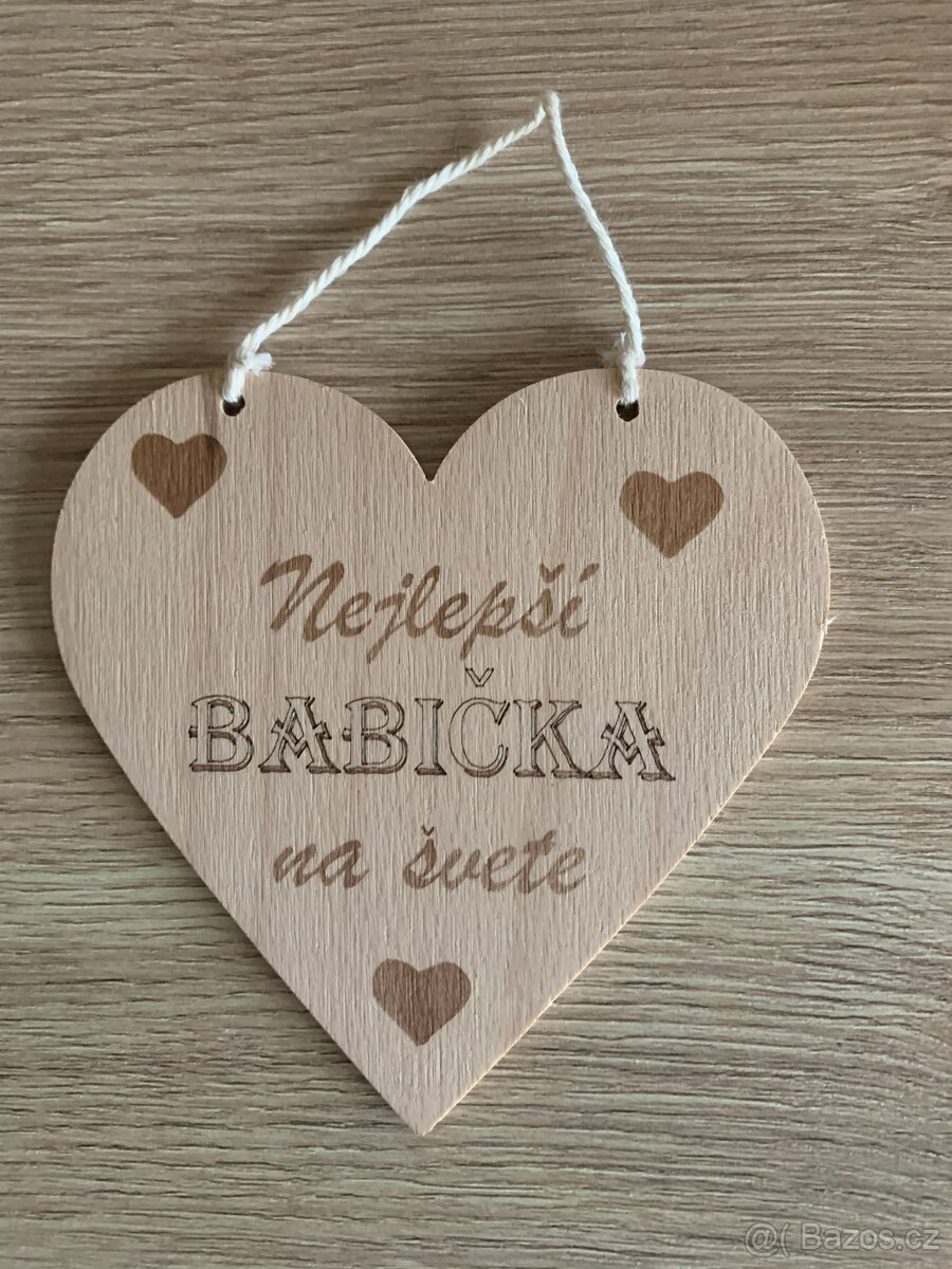 Dřevěné srdce - 8