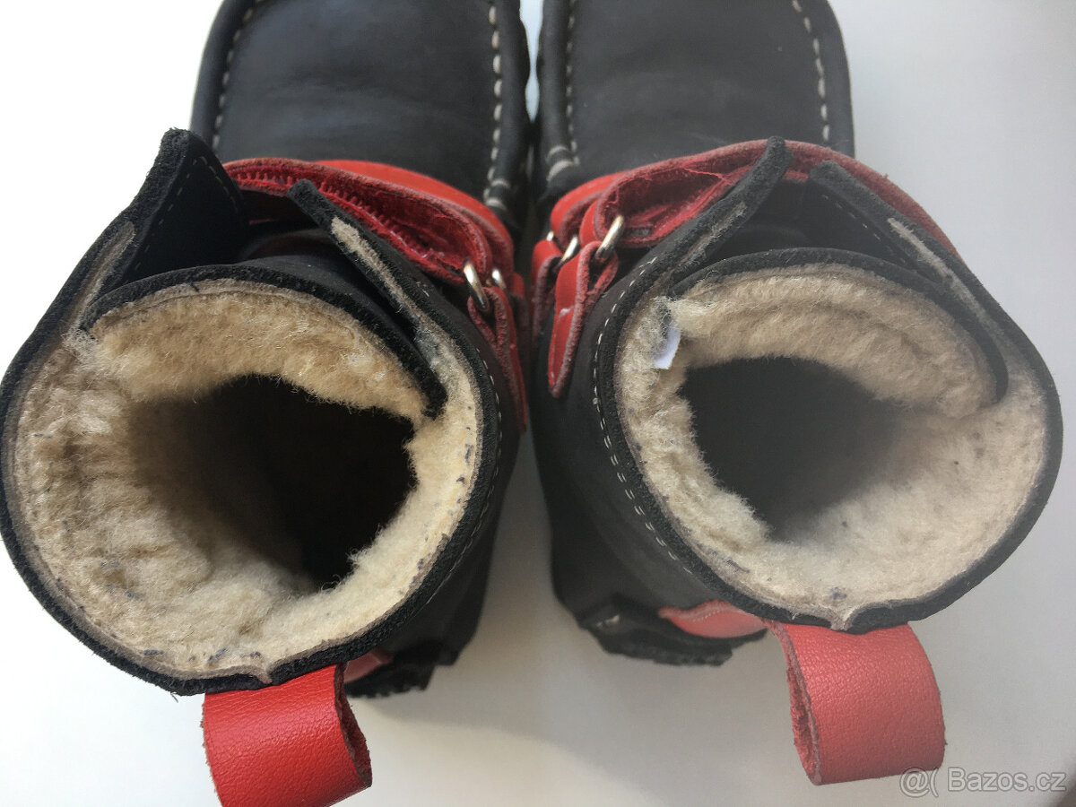 Dětské zimní Zeazoo Yeti 27/28 s ovčí vlnou - 8