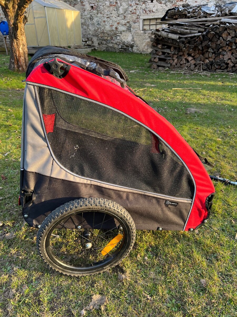 Vozík za kolo pro psa - 8