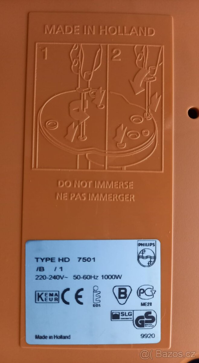 Překapávač Philips HD 7501 Café Gaia - 8