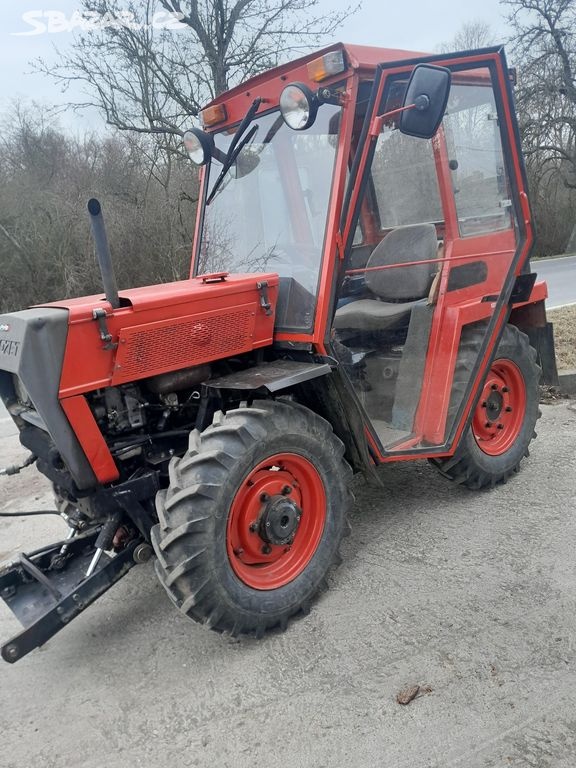 Prodám malotraktor MT8-050 diesel 4x4 motor slavia přední I - 8