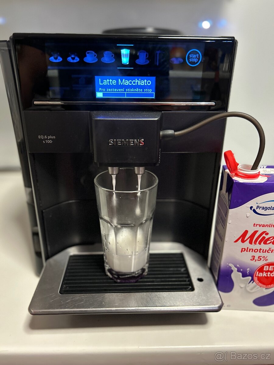 Automatický kávovar SIEMENS TE651209RW EQ.6 plus s100 - 8