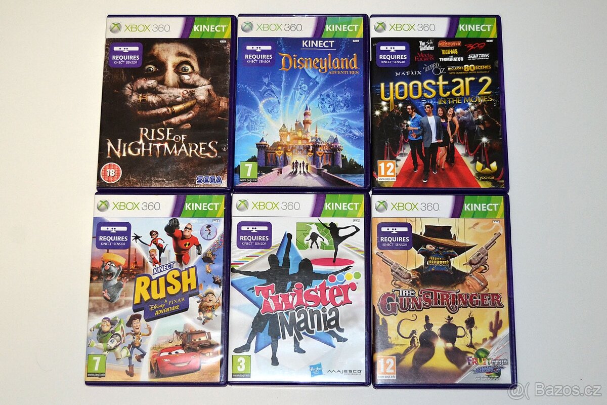 Kinect hry pre Xbox 360 Just Dance, Zumba, Sports - 8