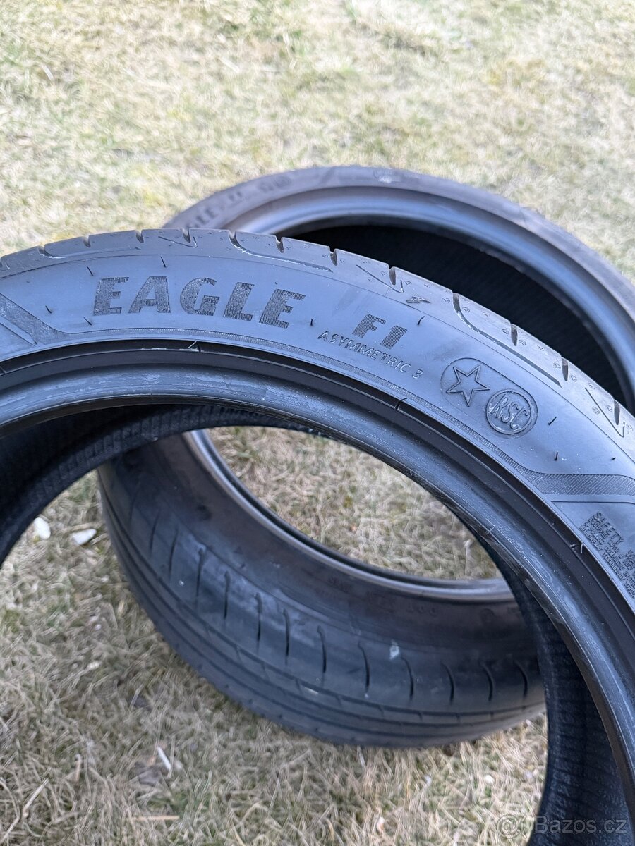 255/40r18 goodyear eagle f1 - 8