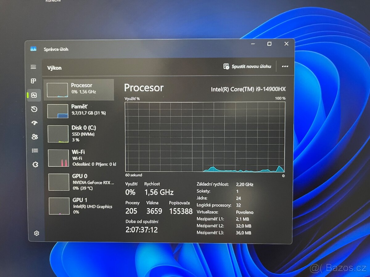 HP Omen i9-14900HX, RTX 4070, 32GB DDR5, 1TB SSD, QHD+ 240Hz - 8