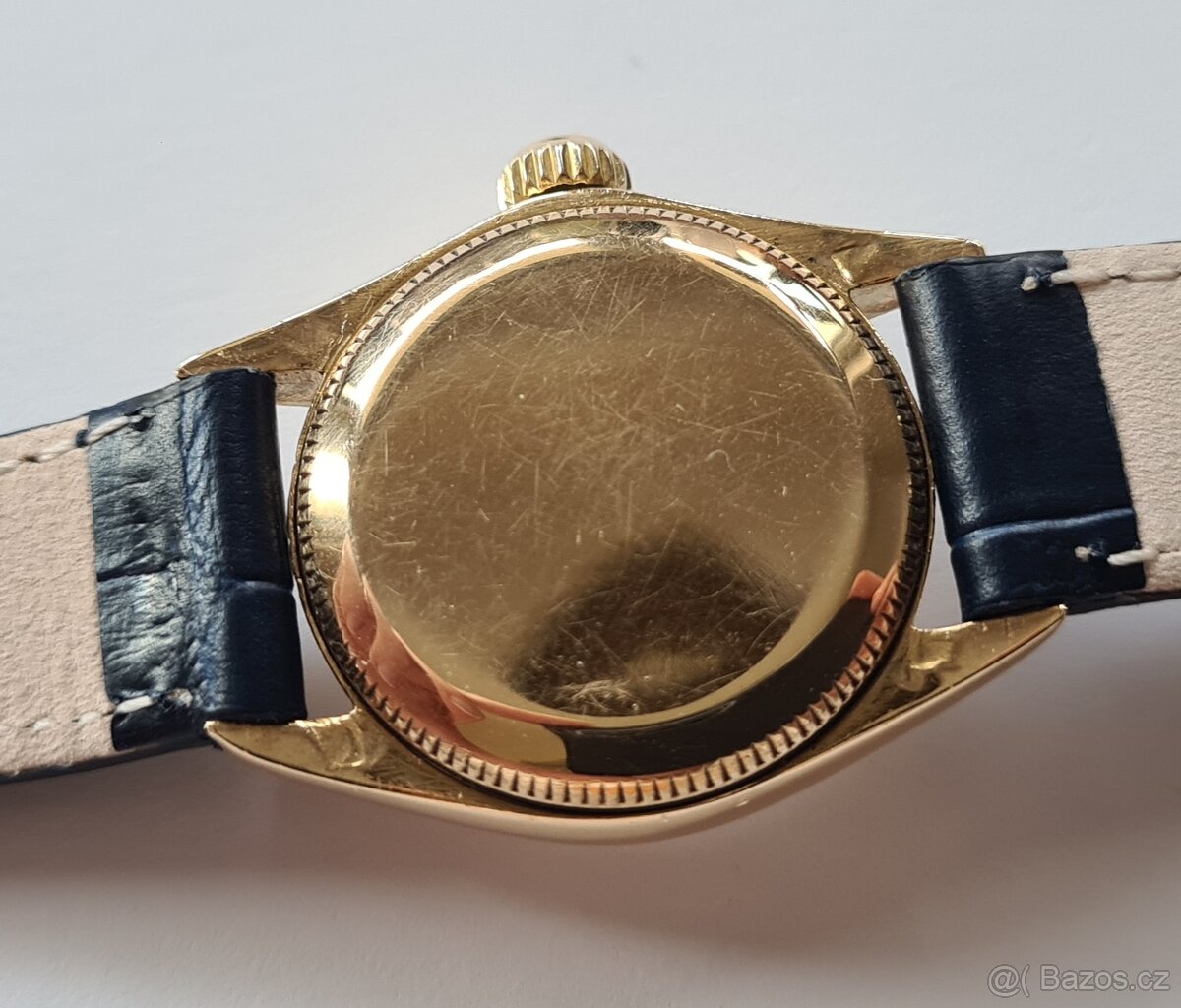 Zlaté dámské hodinky Rolex Oyster Perpetual 18K - 8