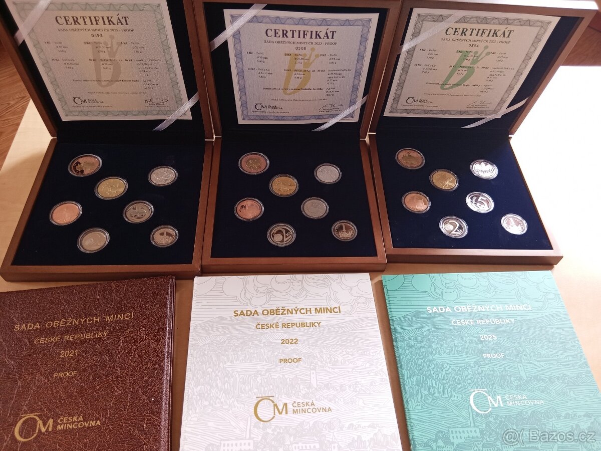 Sada mincí proof - 8