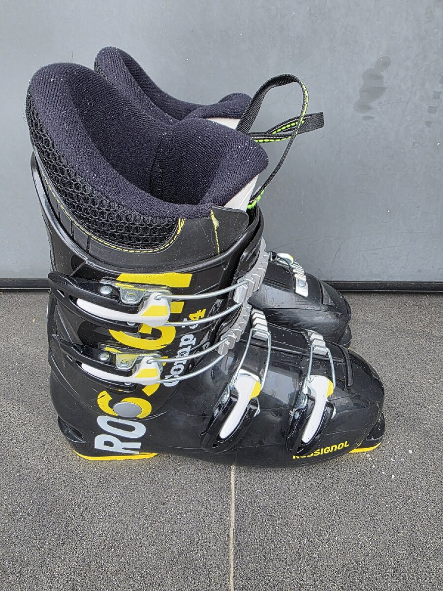 Lyže ATOMIC VANTAGE, 130 cm + lyžáky ROSSIGNOL - 8