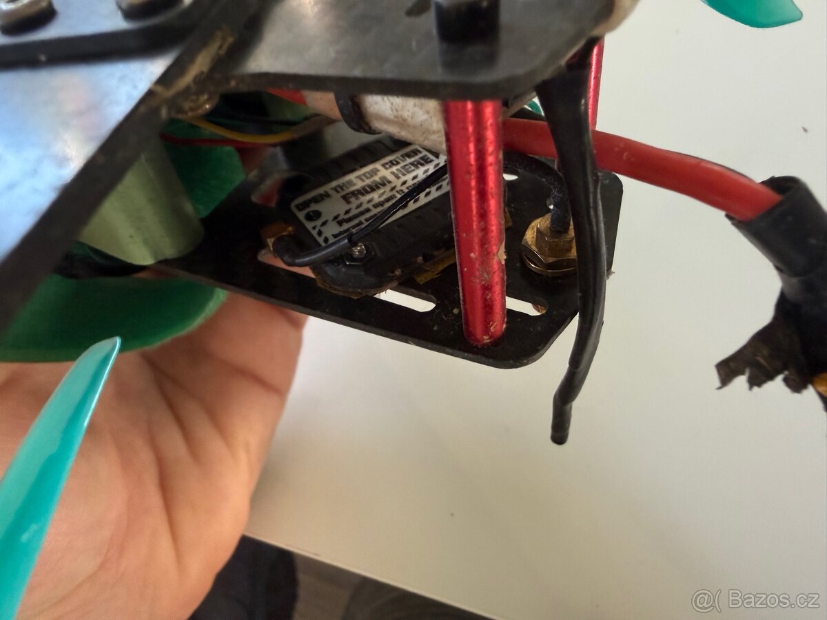 Freestyle dron 5”, ELRS + analog, použitý + nový rám zdarma - 8