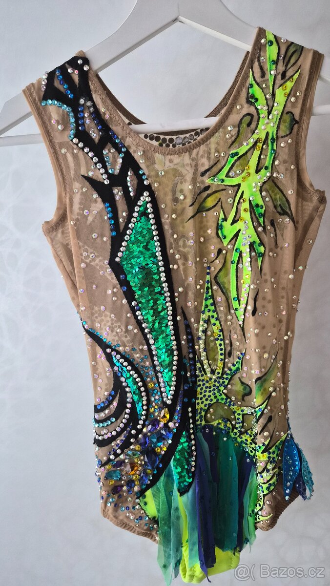 Gymnastický závodní dres 134 - 8