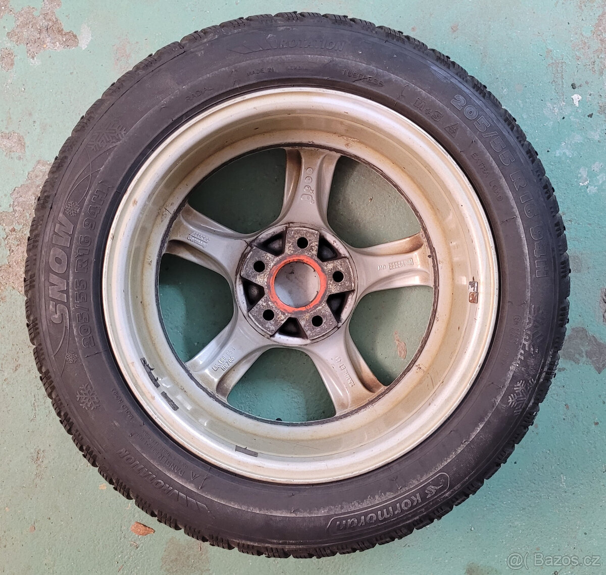 Alu + pneu 205/55 R16, Alutec 16" - 8