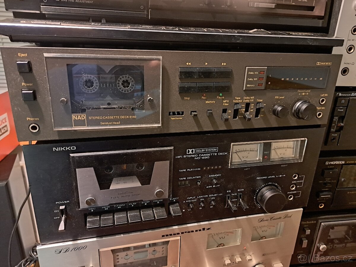 Hromada tape decků, vše funkční - DOPLNĚNO o další - 8