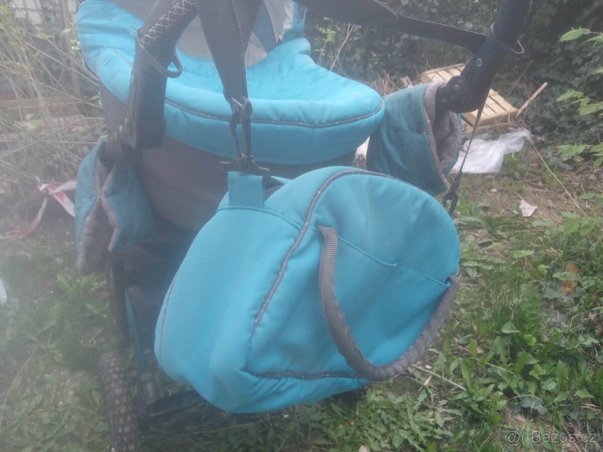 Dětský kočárek, trojkombinace - 8