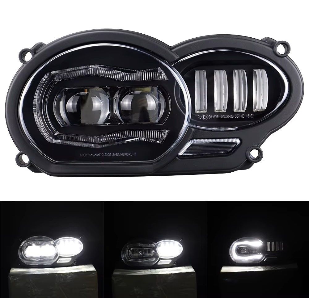 LED přední světlomet na BMW R1200GS (Adventure) - 8