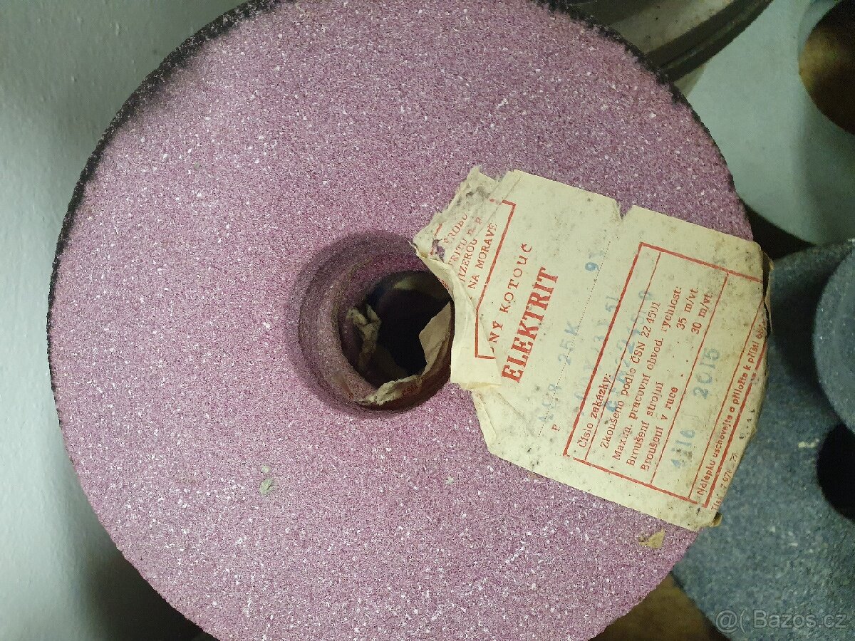 Brusivo brusné kotouče na stojanové brusky - 8