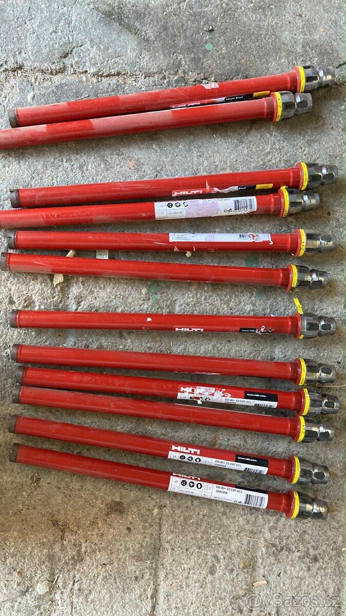 Jádrové vrtáky Hilti a příslušenství - 8