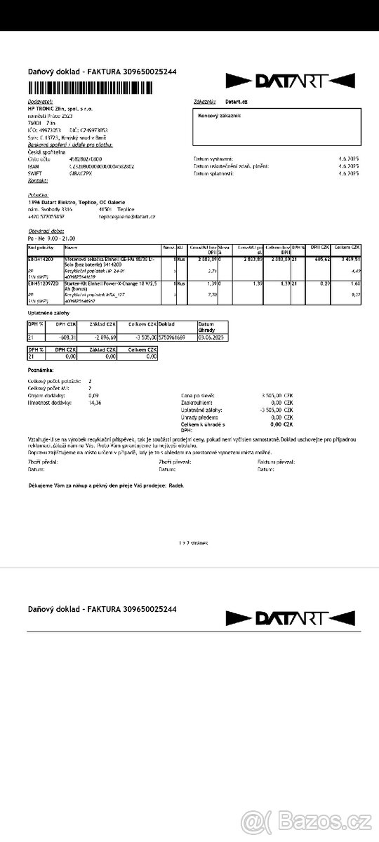 Aku vřetenová sekačka einheill - 8