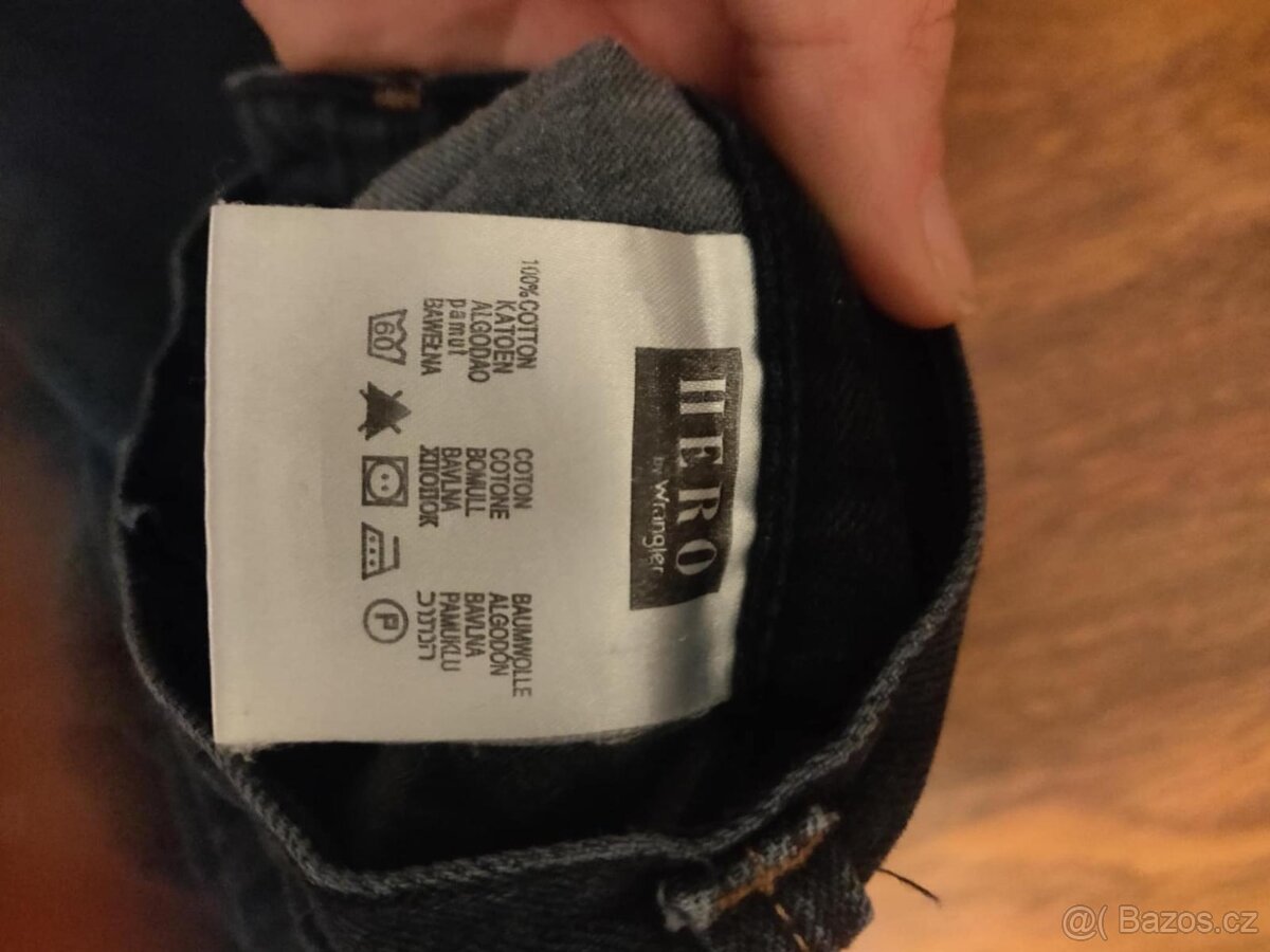 Wrangler HERO – pánské džíny, tmavě modré - 8