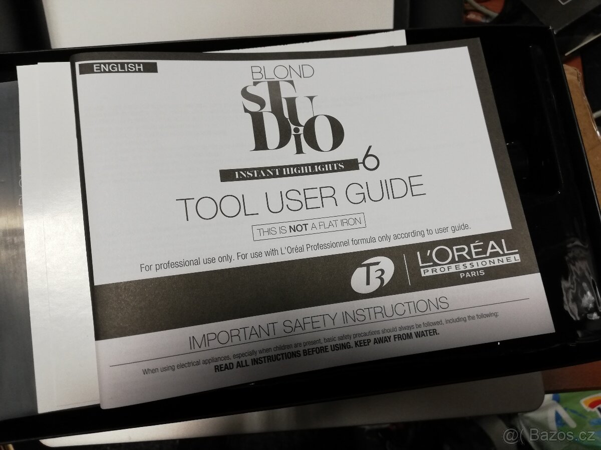 Nová profesionální žehlička Loréal Instant Highlights Blond - 8