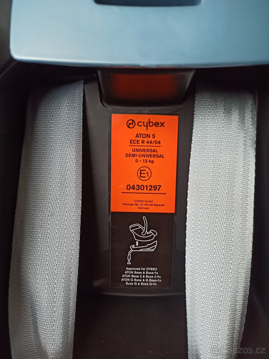 Autosedačka Cybex Aton 5 + Isofix - 8