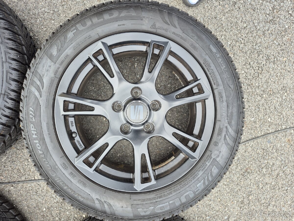 Sada elektrony a zimní pneu 205/60 R16 - 8