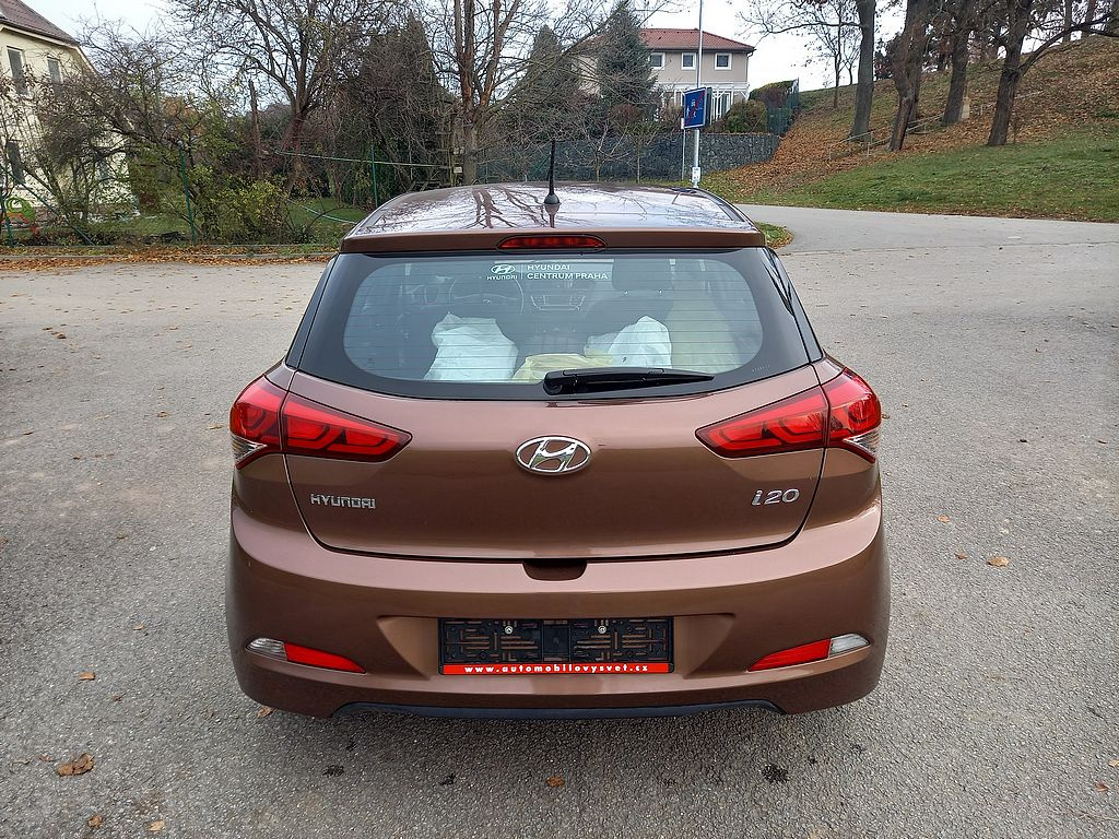 Hyundai i20 1,25i klima+ČR+37000kmTOPSTAV - 8